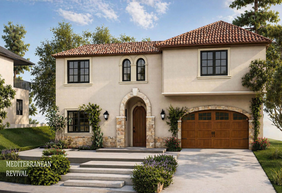 Mediterranean Revival luxury home at Chronovia in Escondido San Diego County